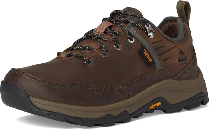 Teva Riva RP Men's Shoes Dark Brown/Olive : 7 D - Medium, Leather - Image 5