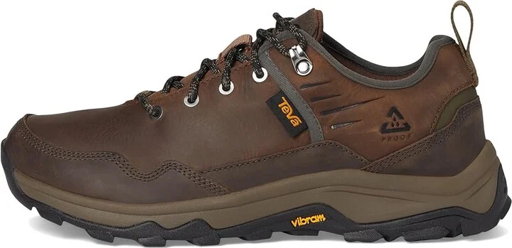 Teva Riva RP Men's Shoes Dark Brown/Olive : 7 D - Medium, Leather - Image 6