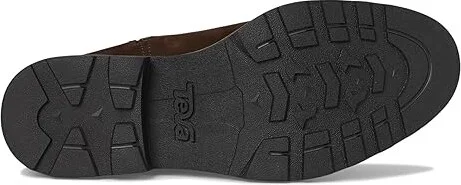 Teva ROWENA TALL Women's Boots Chocolate Brown : 6 B - Medium, Leather - Image 3