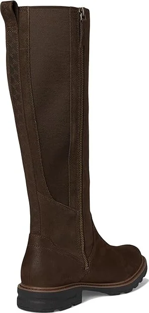 Teva ROWENA TALL Women's Boots Chocolate Brown : 6 B - Medium, Leather - Image 4