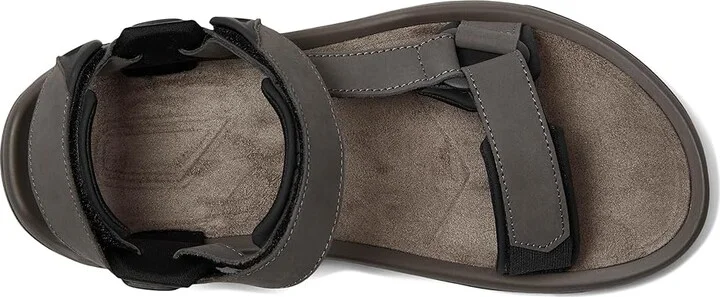 Teva Terra Fi 5 Universal Leather Men's Shoes Dark Gull Grey : 11 D - Medium, Textile/Leather - Image 2
