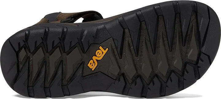 Teva Terra Fi 5 Universal Leather Men's Shoes Turkish Coffee : 8 D - Medium, Textile/Leather - Image 4