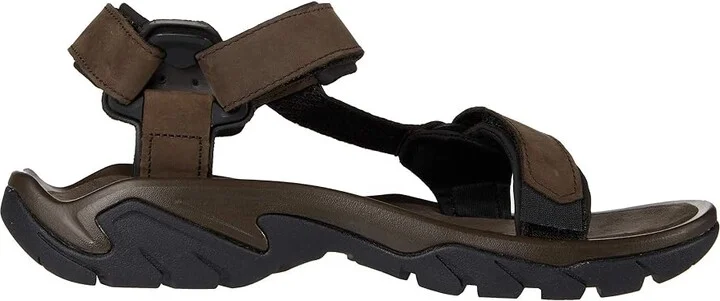 Teva Terra Fi 5 Universal Leather Men's Shoes Turkish Coffee : 8 D - Medium, Textile/Leather - Image 8