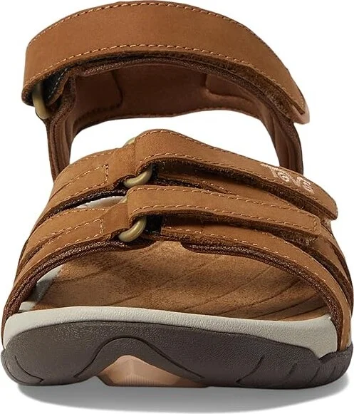 Teva Tirra Leather Women's Sandals Honey Brown : 6 B - Medium - Image 2