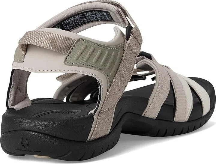 Teva Tirra Women's Sandals Black/Birch : 8 B - Medium, Synthetic - Image 4
