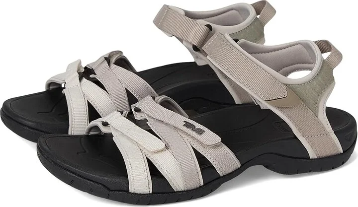 Teva Tirra Women's Sandals Black/Birch : 8 B - Medium, Synthetic