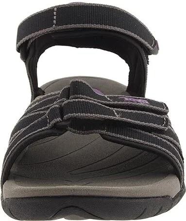Teva Tirra Women's Sandals Black/Grey : 5 B - Medium, Synthetic - Image 6