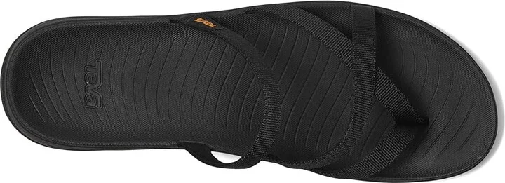 Teva Tirratraveler Flip Women's Sandals Black : 11 B - Medium, Synthetic - Image 2