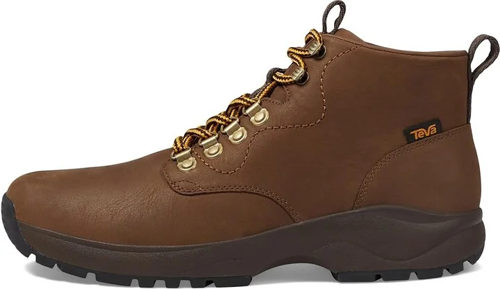 Teva Tusayan Boot Men's Shoes Coffee : 10 D - Medium, Leather/Textile - Image 5