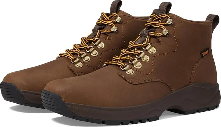 Teva Tusayan Boot Men's Shoes Coffee : 10 D - Medium, Leather/Textile