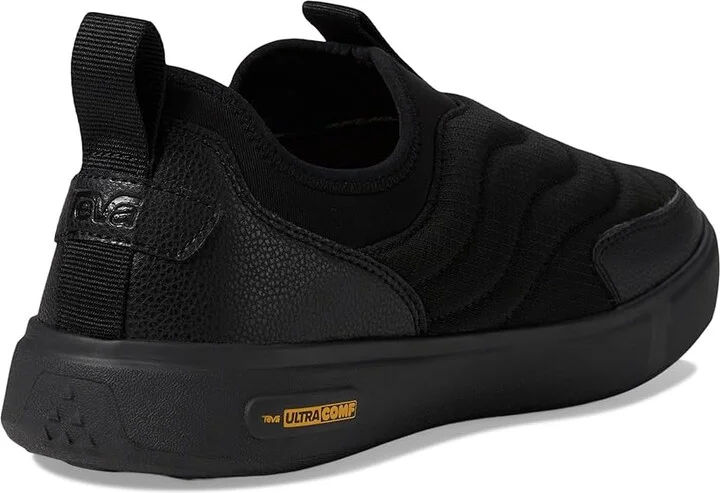 Teva Ultra-Comf Slip On Men's Lace-up Boots Black : 9.5 D - Medium, Synthetic - Image 4