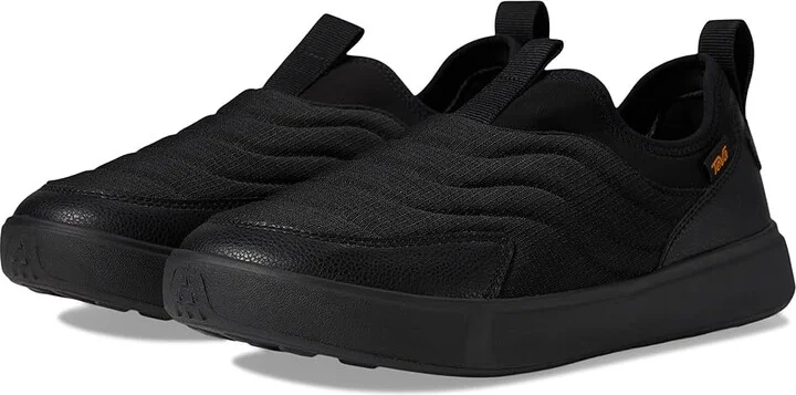 Teva Ultra-Comf Slip On Men's Lace-up Boots Black : 9.5 D - Medium, Synthetic