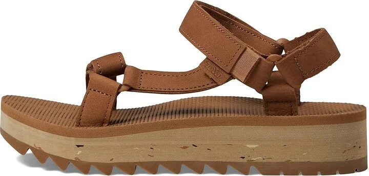Teva Universal Ceres Women's Shoes Honey Brown : 11 B - Medium, Leather - Image 5