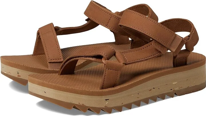 Teva Universal Ceres Women's Shoes Honey Brown : 11 B - Medium, Leather