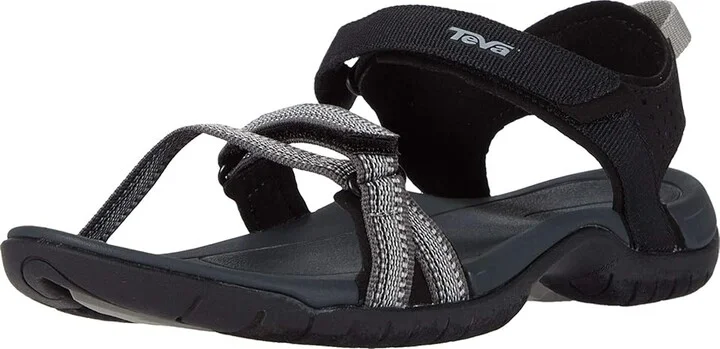 Teva Verra Women's Sandals Antiguous Black : 8 B - Medium, Synthetic - Image 2