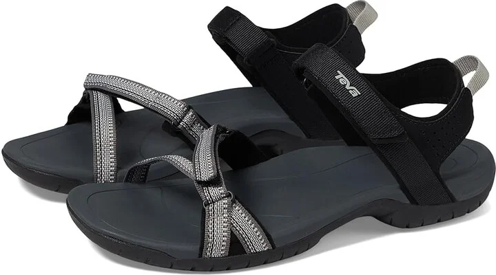 Teva Verra Women's Sandals Antiguous Black : 8 B - Medium, Synthetic