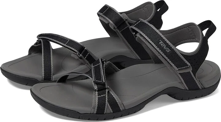 Teva Verra Women's Sandals Black : 8 B - Medium, Synthetic