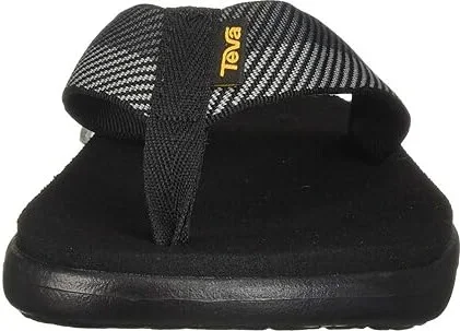 Teva Voya Flip Men's Sandals Vori Black/Gray : 10 D - Medium, Textile - Image 6