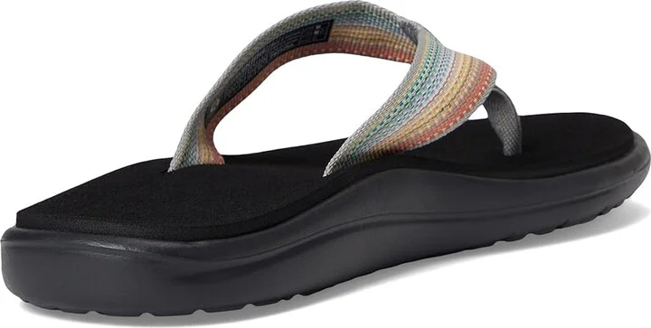 Teva Voya Flip Women's Sandals Antiguous Grey : 7 B - Medium, Textile - Image 4