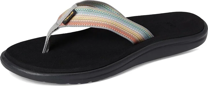 Teva Voya Flip Women's Sandals Antiguous Grey : 7 B - Medium, Textile - Image 5