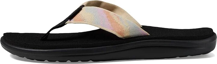 Teva Voya Flip Women's Sandals Antiguous Grey : 7 B - Medium, Textile - Image 11
