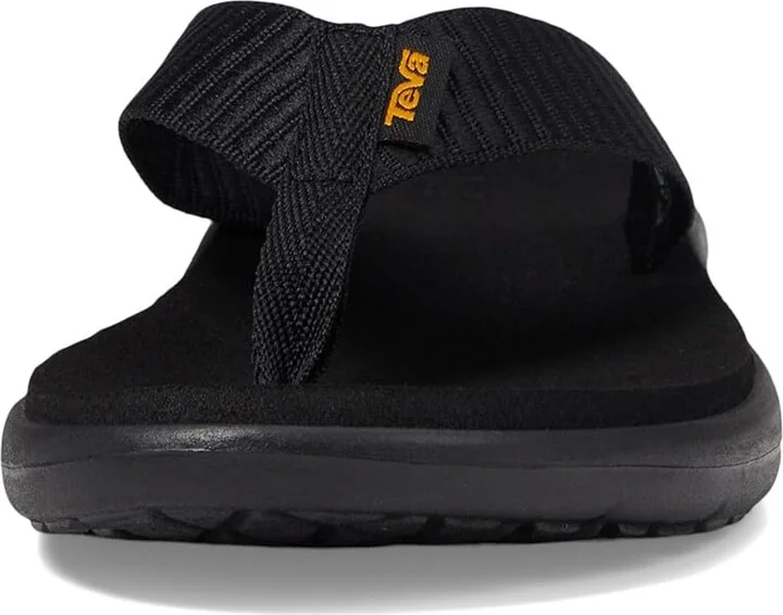 Teva Voya Flip Women's Sandals Bar Street Black : 5 B - Medium, Textile - Image 3