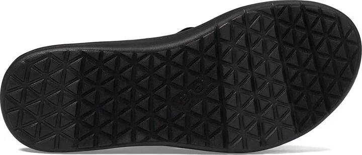 Teva Voya Flip Women's Sandals Bar Street Black : 5 B - Medium, Textile - Image 4