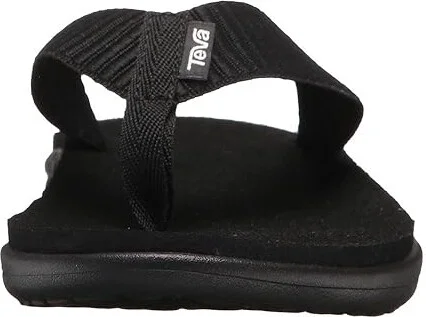 Teva Voya Flip Women's Sandals Bar Street Black : 5 B - Medium, Textile - Image 6