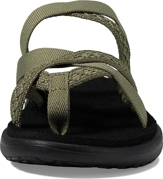 Teva Voya Zillesa Women's Shoes Mahani Burnt Olive : 6 B - Medium, Textile - Image 2