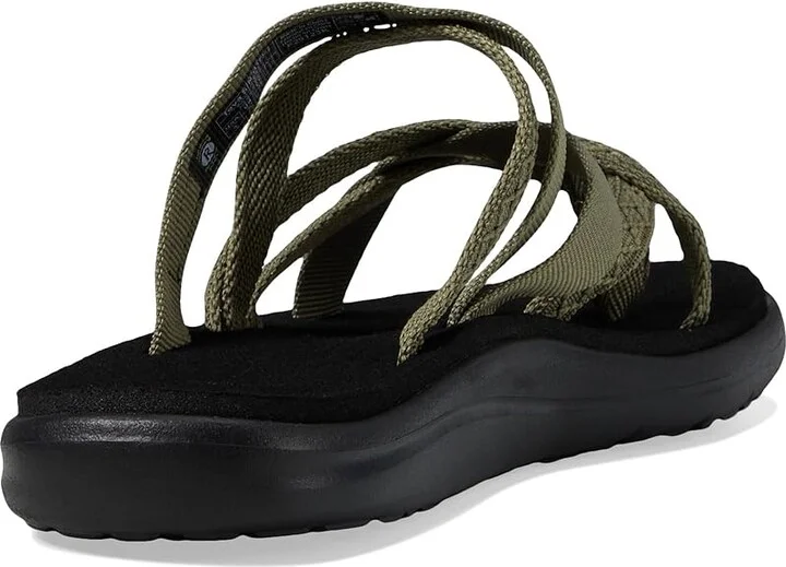 Teva Voya Zillesa Women's Shoes Mahani Burnt Olive : 6 B - Medium, Textile - Image 4