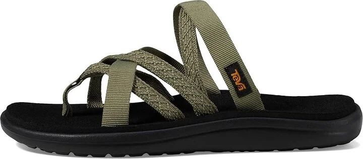 Teva Voya Zillesa Women's Shoes Mahani Burnt Olive : 6 B - Medium, Textile - Image 5