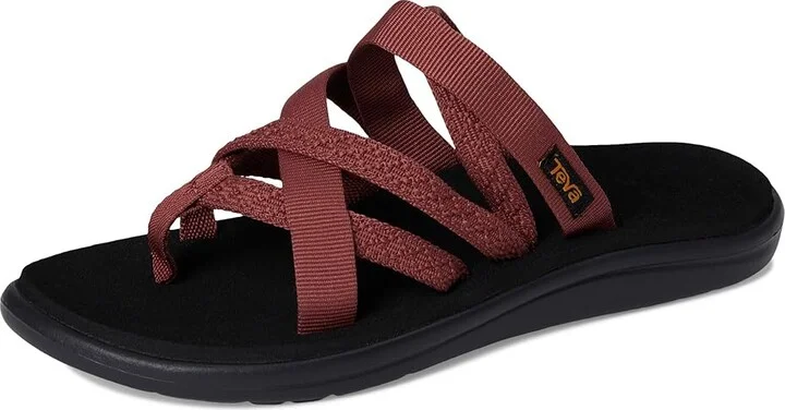 Teva Voya Zillesa Women's Shoes Mahani Burnt Olive : 6 B - Medium, Textile - Image 9