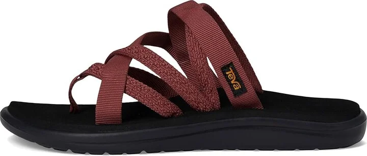 Teva Voya Zillesa Women's Shoes Mahani Burnt Olive : 6 B - Medium, Textile - Image 10