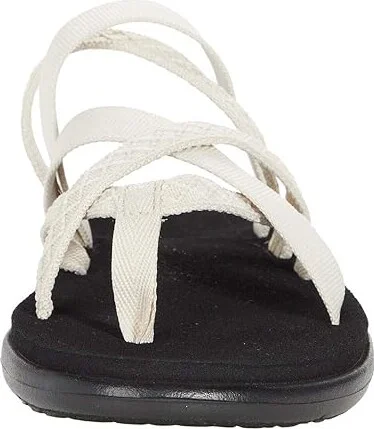 Teva Voya Zillesa Women's Shoes Mahani White Swan : 8 B - Medium, Textile - Image 5