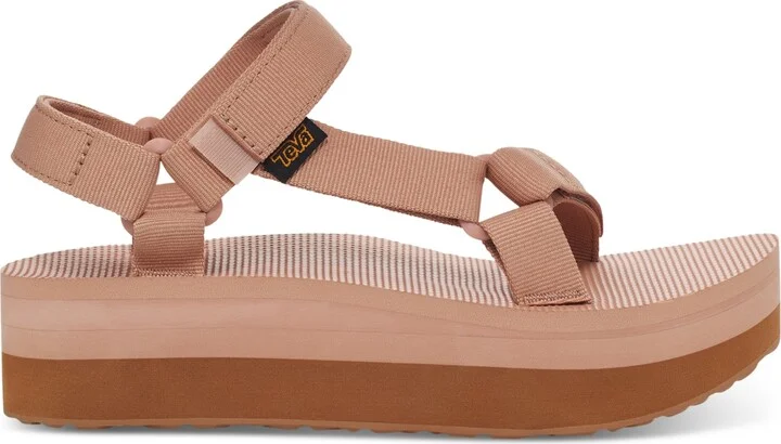 Teva Women's Flatform Universal Sandals - Maple Sugar/ Lion - Image 2