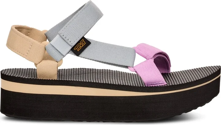 Teva Women's Flatform Universal Sandals - Maple Sugar/ Lion - Image 6