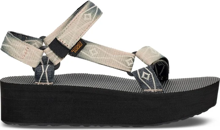 Teva Women's Flatform Universal Sandals - Maple Sugar/ Lion - Image 10