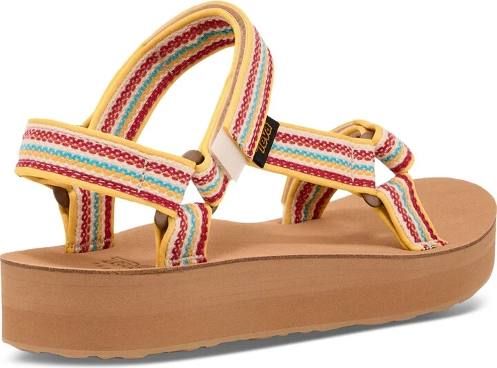 Teva Women's Midform Universal Woven Sandals - Coconut, Tanzine - Image 3