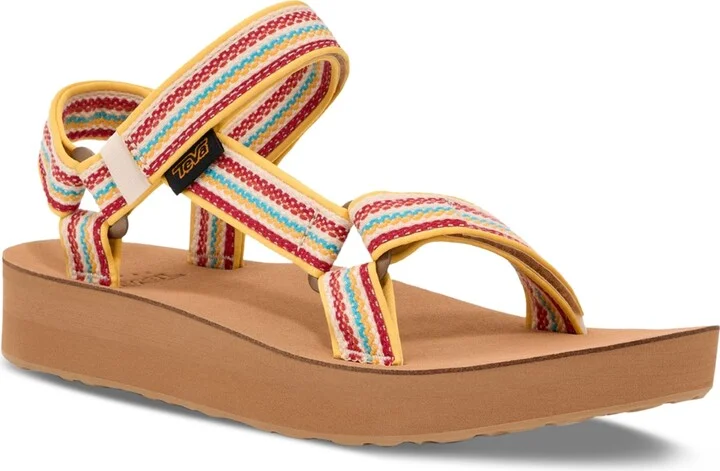 Teva Women's Midform Universal Woven Sandals - Coconut, Tanzine