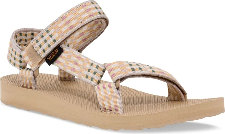 Modern Check Taupe