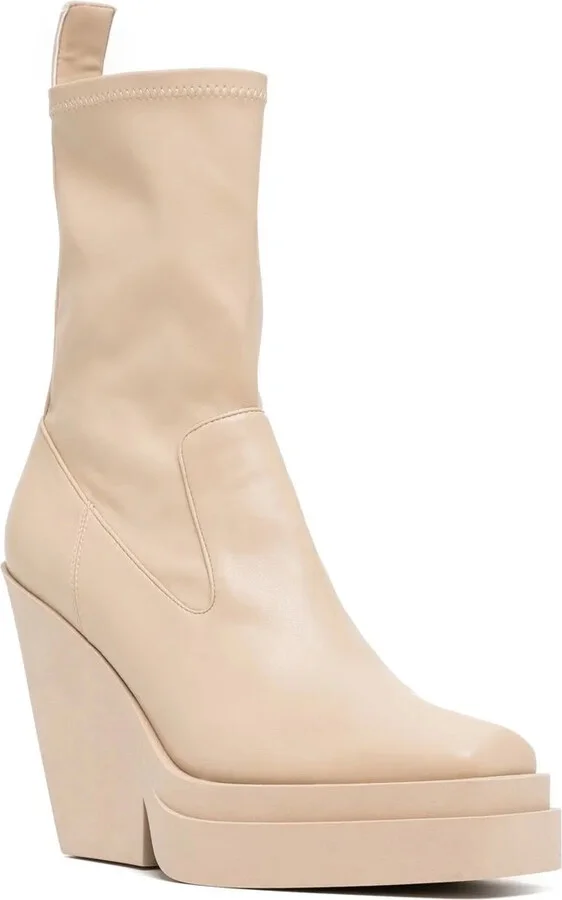 Texan 120mm tapered-heel ankle boots - Image 2