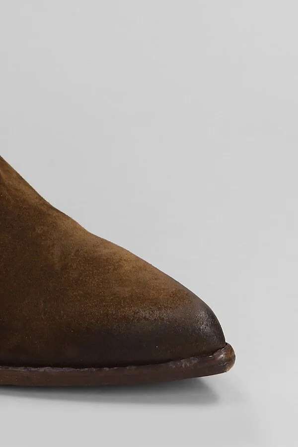 Texan Ankle Boots In Leather Color Suede - Image 5