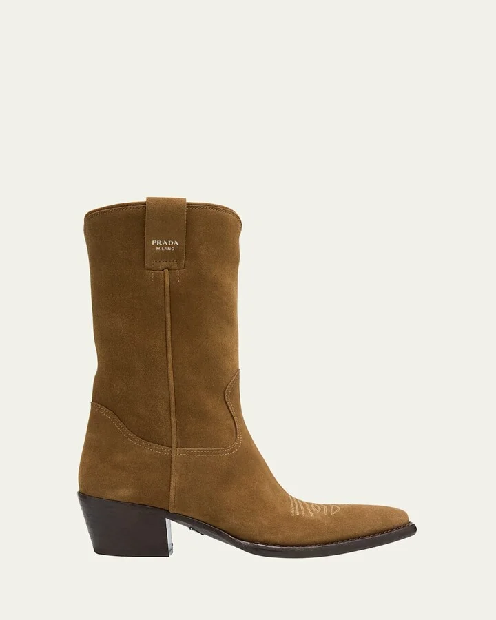 Texani Suede Western Boots