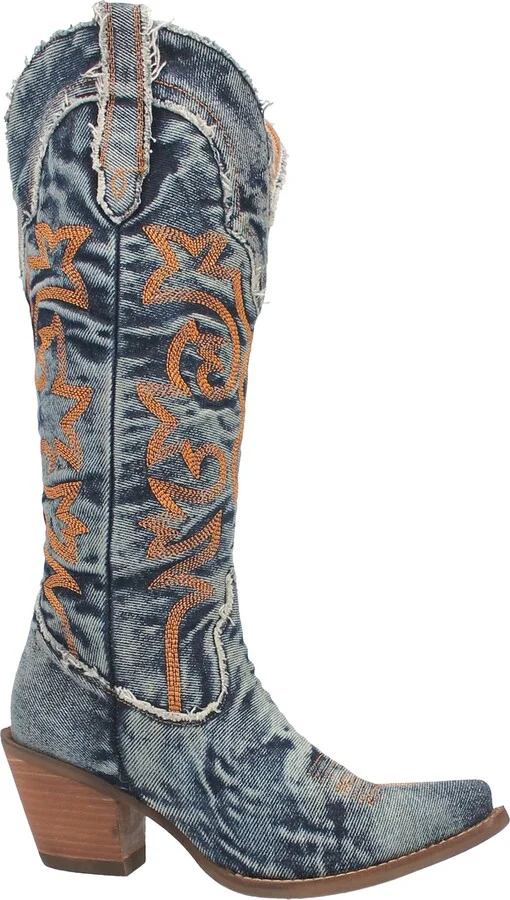 Texas Tornado Knee High Western Boot - Image 2