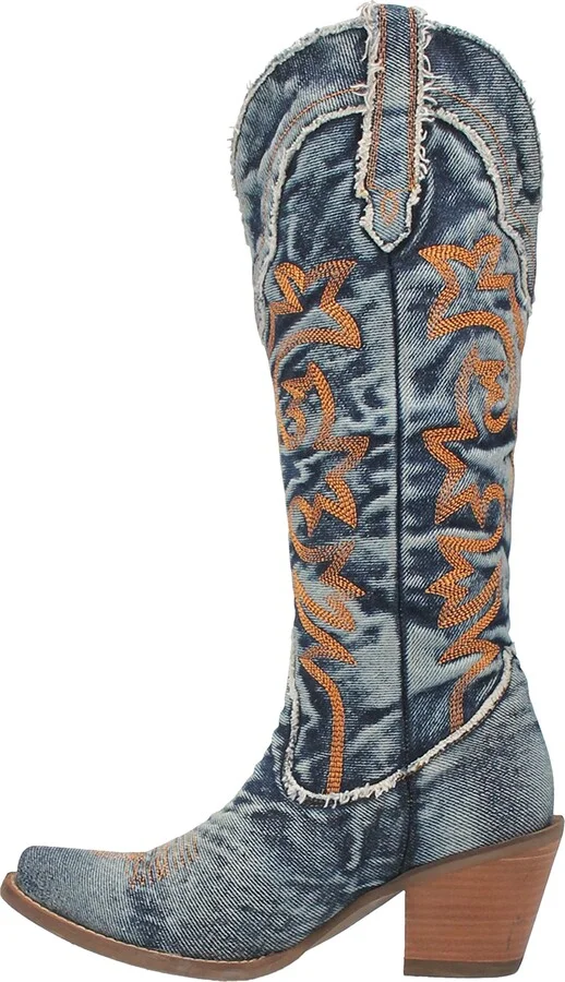 Texas Tornado Knee High Western Boot - Image 7