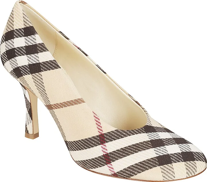 Textile Shoe Leather Pumps - Image 2