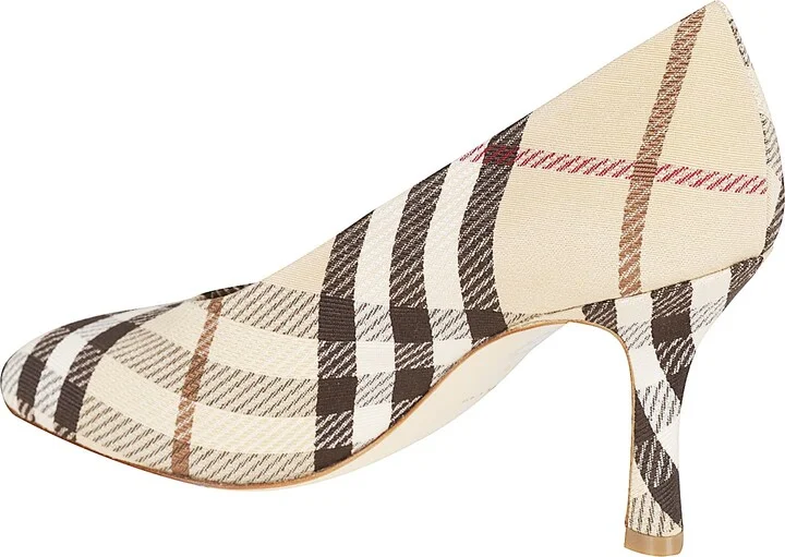 Textile Shoe Leather Pumps - Image 3
