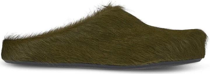 Textured Calf Hair Sandals
