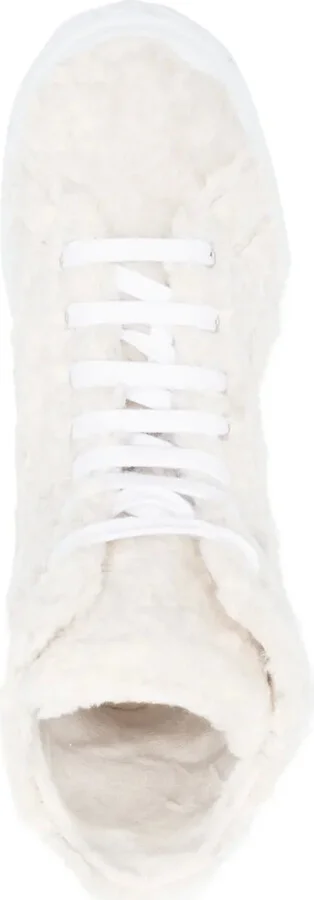 Textured High-Neck Sneakers - Image 4