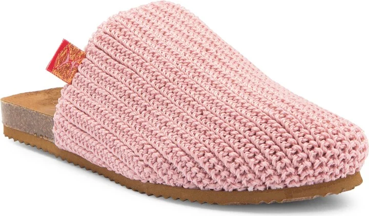 Textured Knit Clog